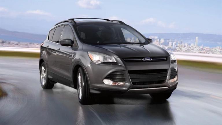 2015 Ford Escape in grey.
